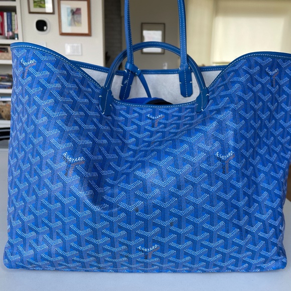 Goyard Handbags - Goyard St Louis PM Sky Blue WITH wallet / pouch!